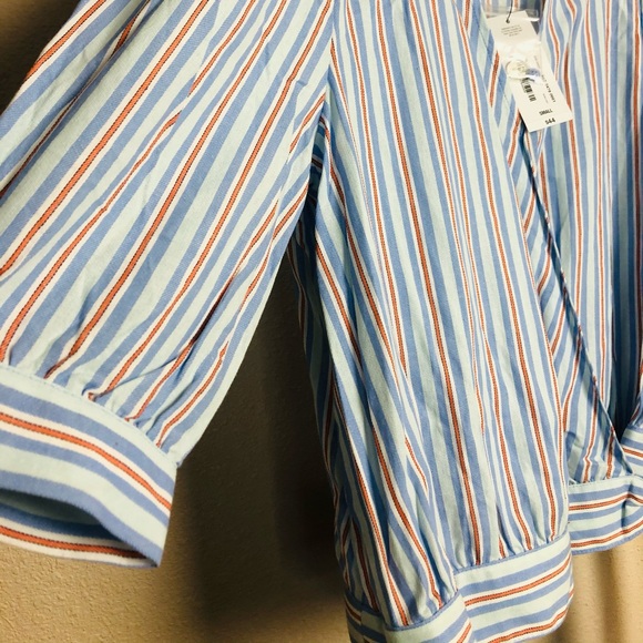 a.n.a Blouse 3/4 Side tie new Size XL - Picture 6 of 10